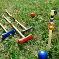 Krocket-Set aus Holz, 4 Spieler von geburtstagsfee Bild 1