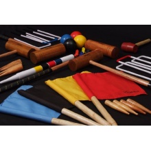 Professionelles Krocket set,4 Personen v UG110-geentas Bild 1