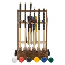 6 Pers. Executive Krocket Set- Wettkampset bergames Bild 1
