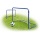 2 Stck Mini Fuballtore Metall inkl. Netz Relaxdays Bild 1