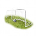 Relaxdays Mini Fuballtor wei inkl. Netz und Heringe Bild 1