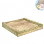 Sandkasten,Sankiste Eezey 110x110cm Hoch Bild 1