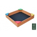Sandkasten,Sandkiste aus Holz,mit Plane,Pro-Manufactur Bild 1