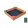 Sandkasten,Sandkiste aus Holz,mit Plane,Pro-Manufactur Bild 1