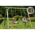 Gartenpirat Schaukel Holz Classic Doppelschaukel Bild 1