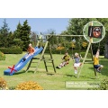 Gartenpirat Doppel-Schaukel Classic5.2 mit Kletterseil Bild 1