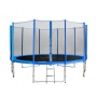 SixBros.SixJump 4,30 M Garten trampolin Blau Intertek  Bild 1