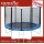 Trampolin 250cm, Leiter, Regenschutz, von vanvilla Bild 1