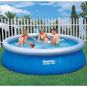 Bestway 57164 Fast Set aufblasbarer Pool 366 x 91cm Bild 1