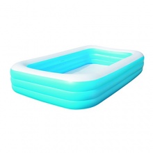 Bestway Rectangular aufblasbarerPool 305cmx183cm x56cm Bild 1