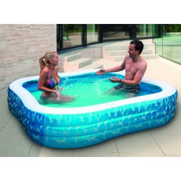 friedola aufblasbarer Pool Airbrush 230 x 230 x 56 cm Bild 1
