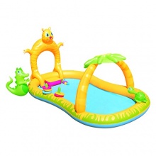 Bestway aufblasbare Pool-Landschaft Dschungel Safari Bild 1