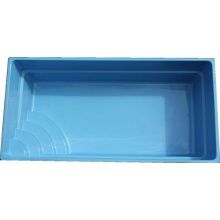 GFK Glasfaser Pool Modell 6.00 eingelassener Pool Bild 1