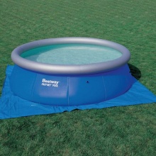 Bodenfolie zu Quick-Up Pools, 335 x 335 cm Bild 1