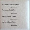 10x Ersatzfilter fr Badlfter 162x200 mm Pool Filter Bild 1