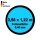 Pool Innenhlle Rund 3,66m x 1,22m Folienstrke 0,40mm Bild 1