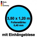 Pool Innenhlle 3,50m x 1,20m,Strke 0,40mm  Bild 1