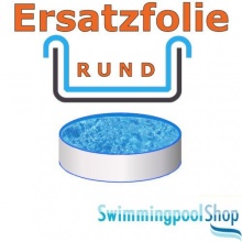 Poolfolie rund 5,00 x 1,20 m x 0,6 Schwimmbadfolie Bild 1