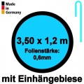 Pool Innenhlle 3,50m x 1,20m Folie Bild 1