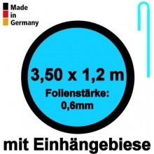 Pool Innenhlle 3,50m x 1,20m Folie Bild 1
