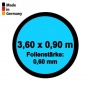Pool Innenfolie Rund 3,60m x 0,90m Folienstrke 0,60mm Bild 1