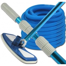 SET Pool Schwimmbad Teleskopstange Poolreinigung  Bild 1