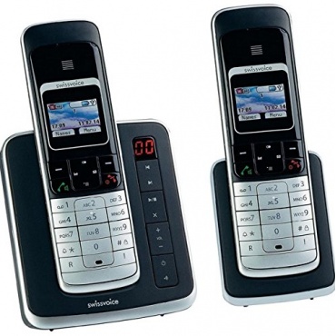 Swissvoice Eurit 459 TAM Colour Duo Schnurloses ISDN Telefon Bild 1