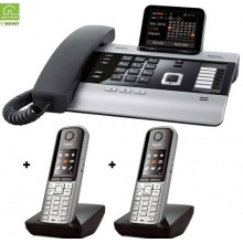 Siemens Gigaset DX600A DUO SET mit 2x S810H Mobilteil Bild 1