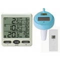 Funk Poolthermometer FT0075 Pool mit 2 Funksensoren Bild 1