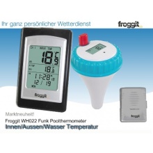 Funk Poolthermometer Froggit WH022 2 Sensoren  Bild 1