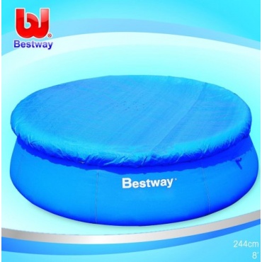 Bestway 58032 - Poolabdeckung für 244 cm Pools Bild 1