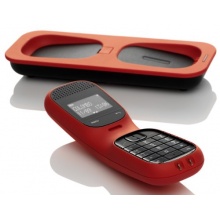 Telefunken Colombo TD 101 DECT-Telefon strahlungsarm coral Bild 1