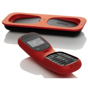 Telefunken Colombo TD 101 DECT-Telefon strahlungsarm coral Bild 1