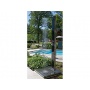 Kuba Pooldusche Kalt(Warm)wasser Edelstahl/WPC/Glas Bild 1