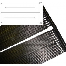 Poolheizung SOLAR Kollektor Schwimmbad ELECSA 9466 Bild 1