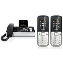 Siemens Gigaset DX800A DUO SET mit 2x SL400H Mobilteil Bild 1