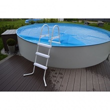 Stahlrohrleiter Poolleiter bis 1,20m,Weixelbaumer Bild 1