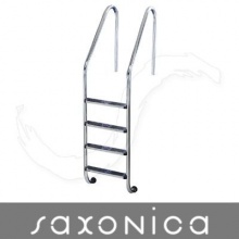 Poolleiter Einbau WEIT 150 cm, 4-stufig, V2A SAXONICA Bild 1