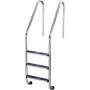 Poolleiter Einbauleiter Eichenwald Classic 3 stufig Bild 1