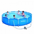 BESTWAY Framepool Steel Pro 366x76 cm Stahlrahmen Pool Bild 1