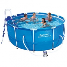 Bestway 56088 Frame Steel Pro Set Stahlrahmen Pool Bild 1