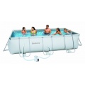 Bestway 56251GS Frame Pool Stahlrahmen Set, rechteckig Bild 1