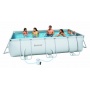 Bestway 56251GS Frame Pool Stahlrahmen Set, rechteckig Bild 1