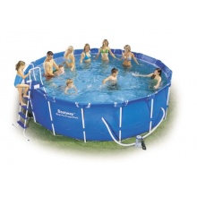 Bestway 56100GS Frame Pool Stahlrahmenbecken Set Bild 1
