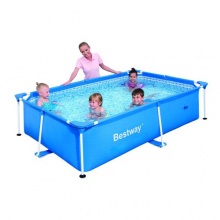 Bestway 56041 Frame Pool Stahlrahmenbecken Splash Jr. Bild 1