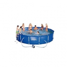 Bestway 56070GS Frame Pool Stahlrahmenbecken Set Bild 1