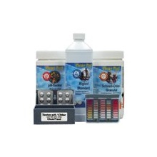 Pool Wasserpflege Starter Set Chlor Algizid Bestway Bild 1