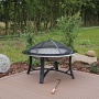 Feuerschale mit Grillrost aus Edelstahl FS2 Bild 1