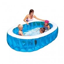 Bestway Whirlpool 4 Pers. mit Abdeckung 206 x 71 cm Bild 1
