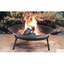 Groe Feuerschale  60 cm aus Eisen mit 2 Haltegriffen Bild 1